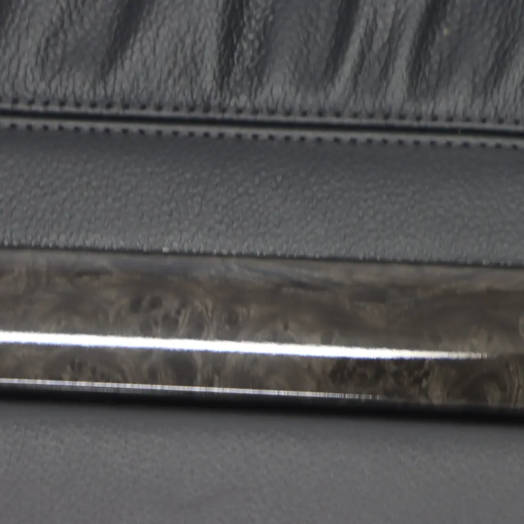 Mercedes Vito W639 Sliding Door Card Rear Left N/S Trim Panel Black Leather - SKU A6397372371 - Part number A6397372371