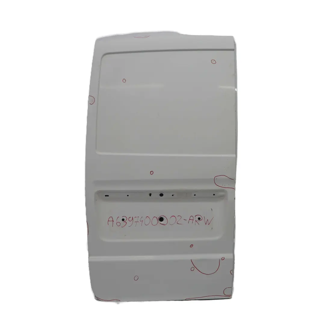 Mercedes Vito W639 Rear Door Left N/S Boot Lid Tailgate Arctic White - 9147 - SKU A6397400002-ARW - Part number A6397400002
