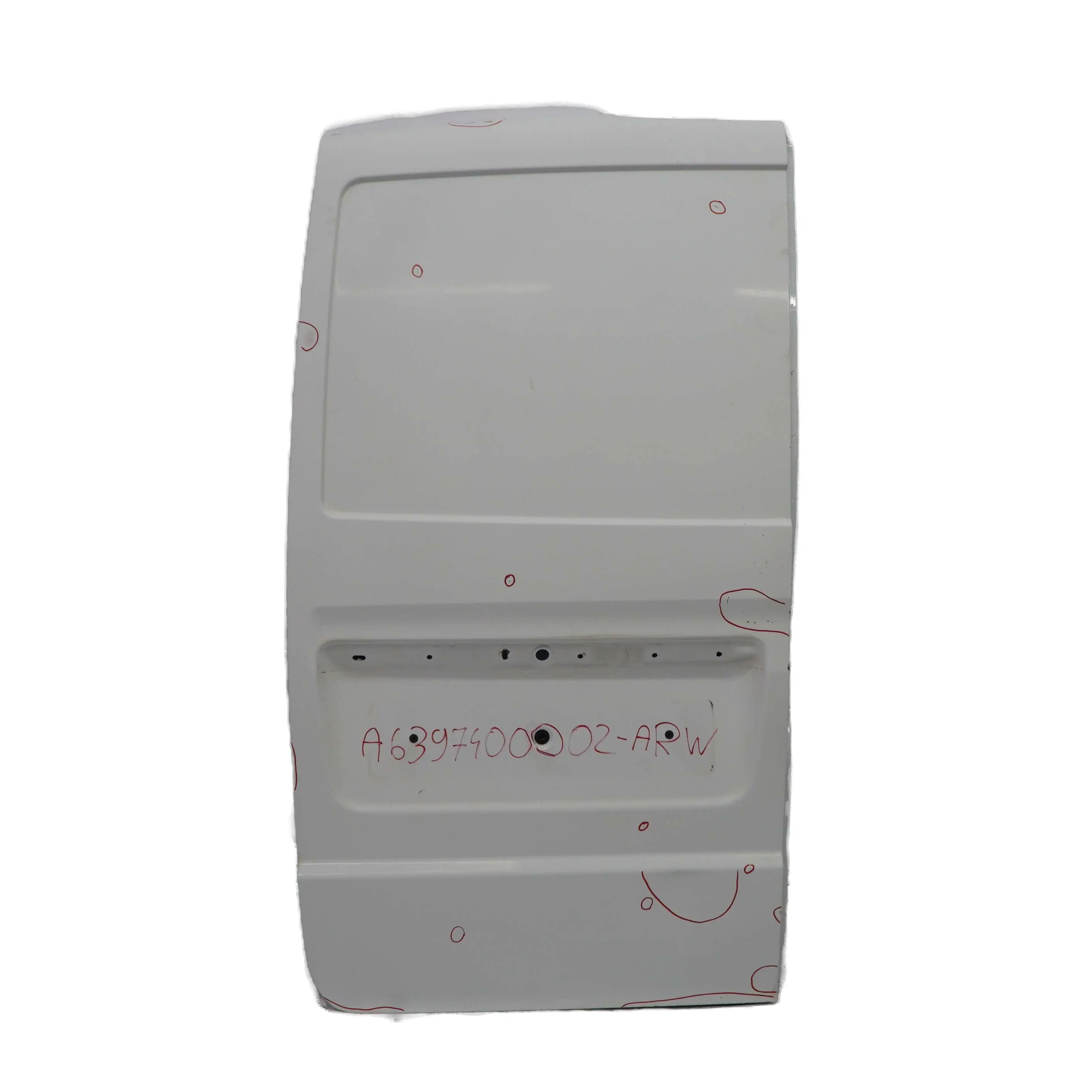 Mercedes Vito W639 Rear Door Left N/S Boot Lid Tailgate Arctic White - 9147