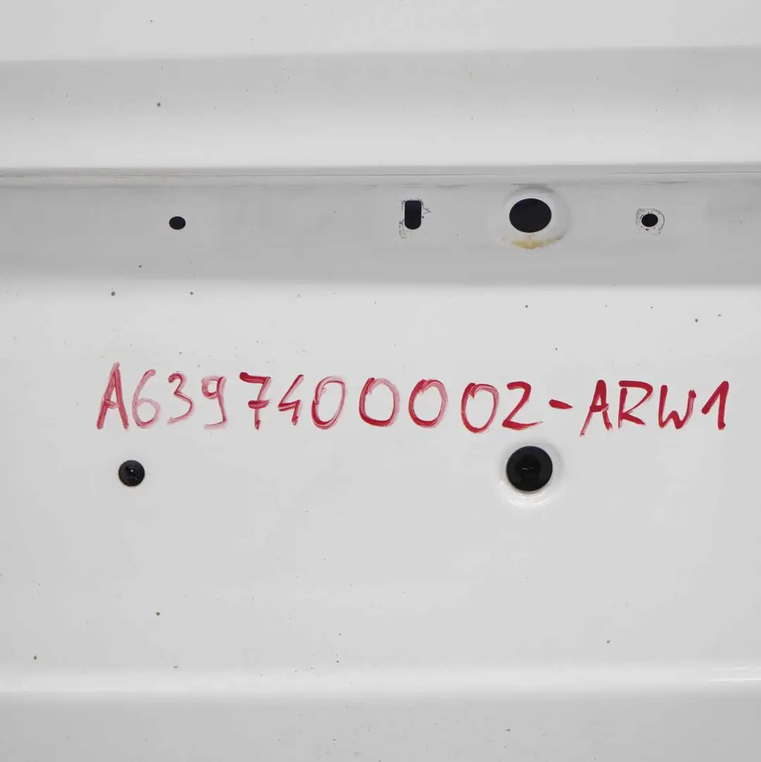 Mercedes Vito W639 Drzwi Klapy Lewe Tylne Białe - SKU A6397400002-ARW1 - Numer Części A6397400002