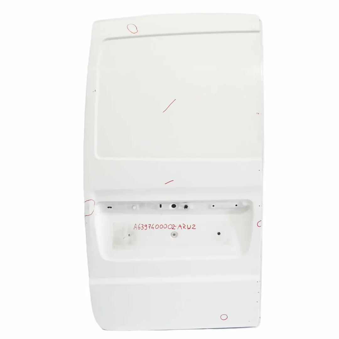 Porta posteriore sinistra Portellone posteriore Bianco Artico 9147 per Mercedes W639 con numero di parte A6397400002 Mercedes W639 Porta posteriore sinistra Portellone posteriore Bianco Artico 9147 - SKU A6397400002-ARW2 - Numero di parte A6397400002