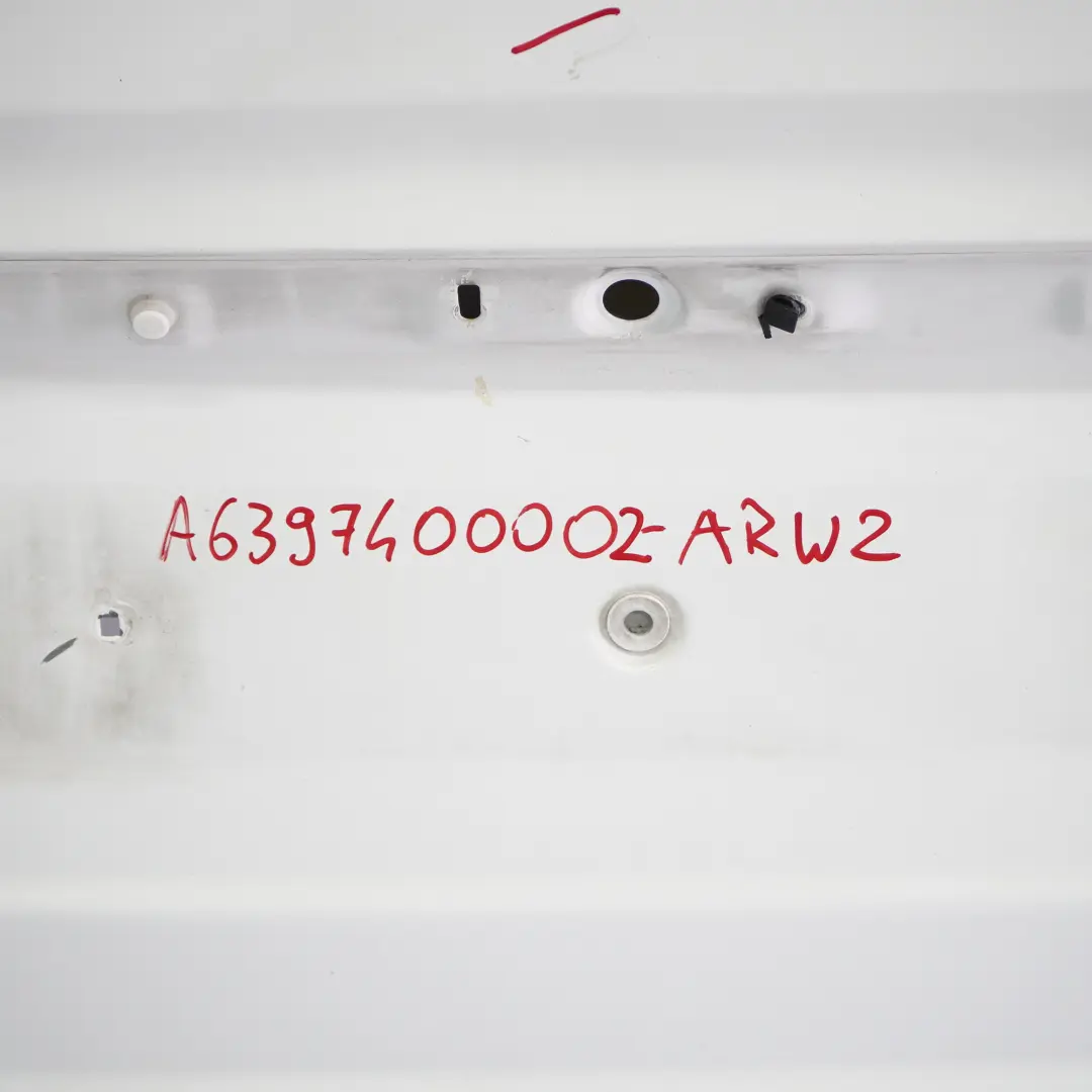 Heckklappe Hecktür Hinten Links Arktik Weiss - 9147 für Mercedes Vito Viano W639 mit Teilenummer A6397400002 Mercedes Vito Viano W639 Heckklappe Hecktür Hinten Links Arktik Weiss - 9147 - SKU A6397400002-ARW2 - Teilenummer A6397400002