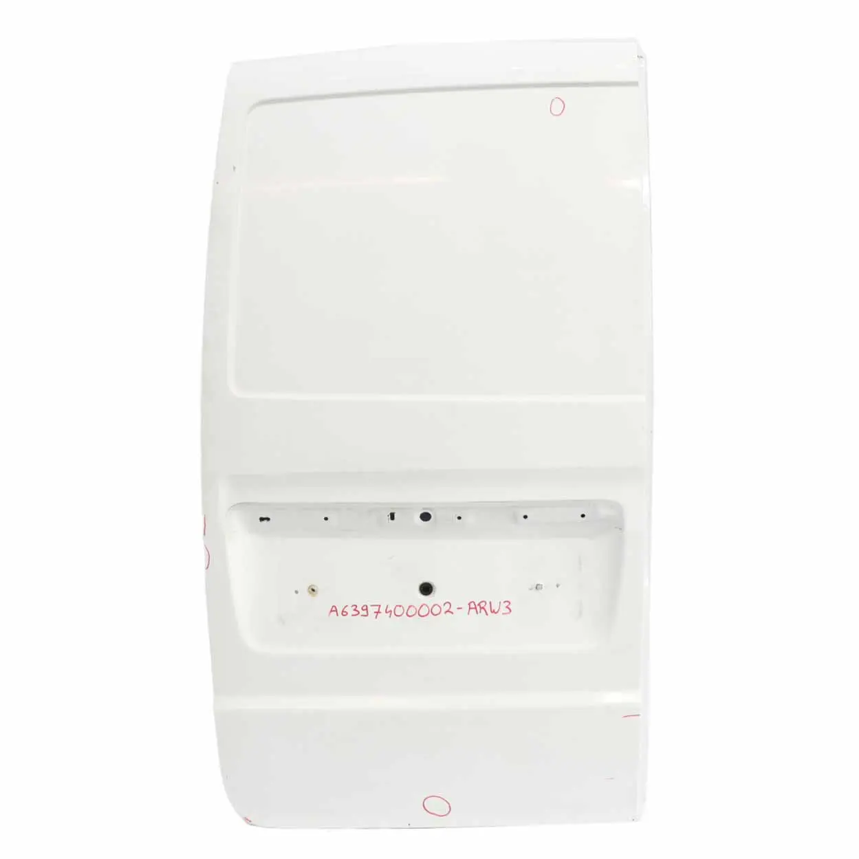 Mercedes W639 Porta posteriore sinistra Portellone posteriore Bianco Artico 9147