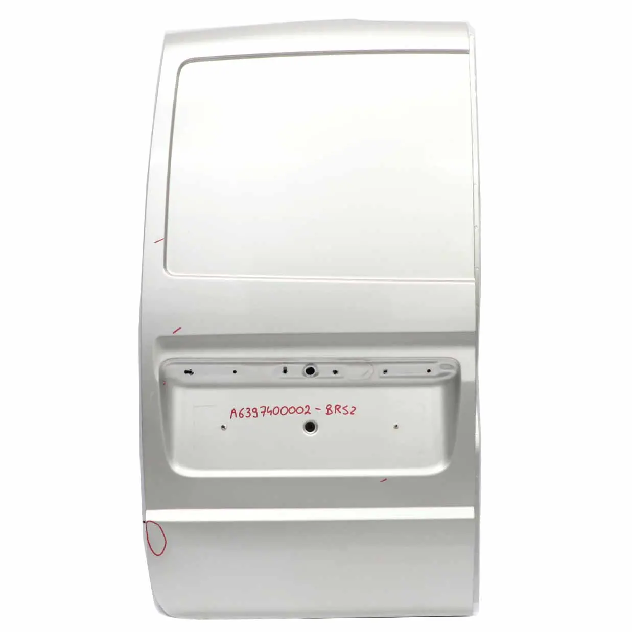 Mercedes W639 Porta posteriore sinistra Portellone posteriore Brilliant Silver