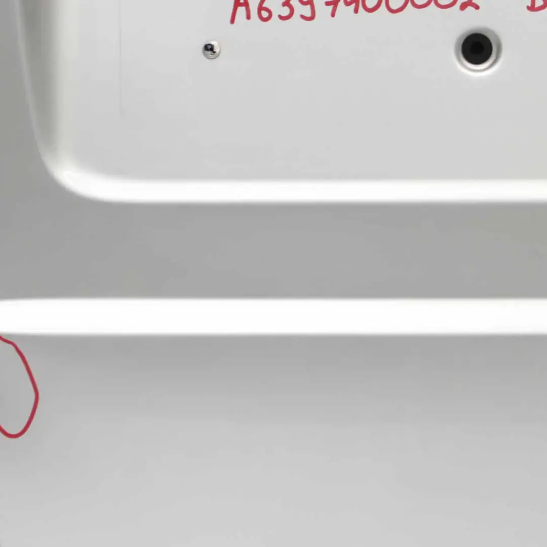 Porta posteriore sinistra Portellone posteriore Brilliant Silver per Mercedes W639 con numero di parte A6397400002 Mercedes W639 Porta posteriore sinistra Portellone posteriore Brilliant Silver - SKU A6397400002-BRS2 - Numero di parte A6397400002