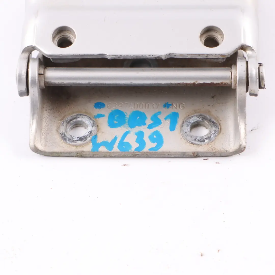 Mercedes Vito W639 Boot Trunk Tailgate Hinge Brilliant Silver 9744 - SKU A6397400037-BRS1 - Part number A6397400037