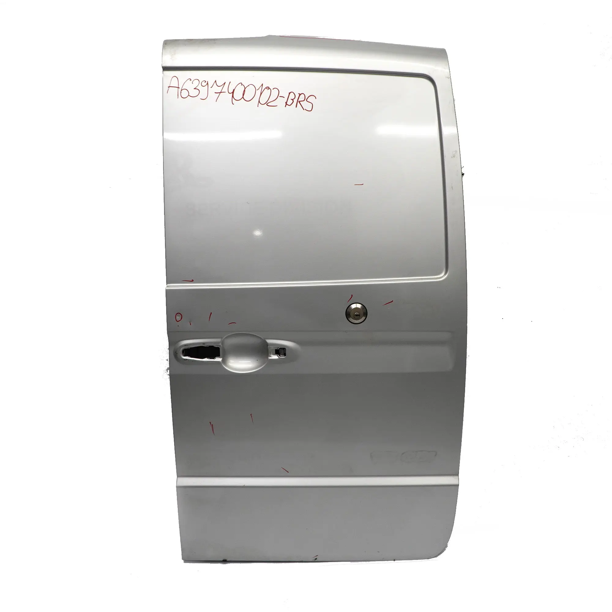 Mercedes W639 Porta Posteriore Destra Portellone Posteriore Brilliant Silver