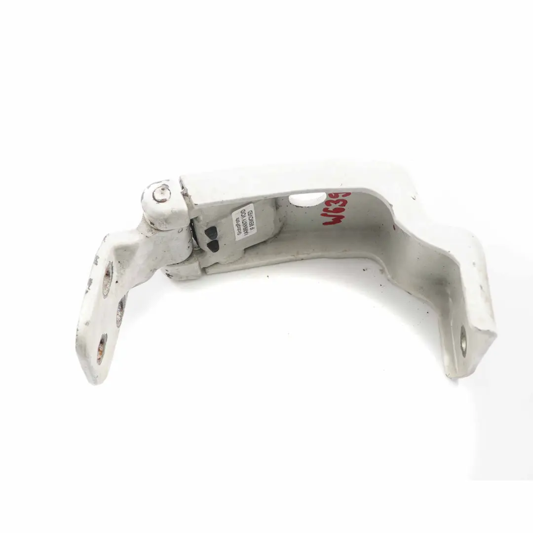Tailgate Hinge Mercedes Vito W639 Lower Left N/S Boot Trunk Hinge Arctic White - SKU A6397400137-ARW - Part number A6397400137