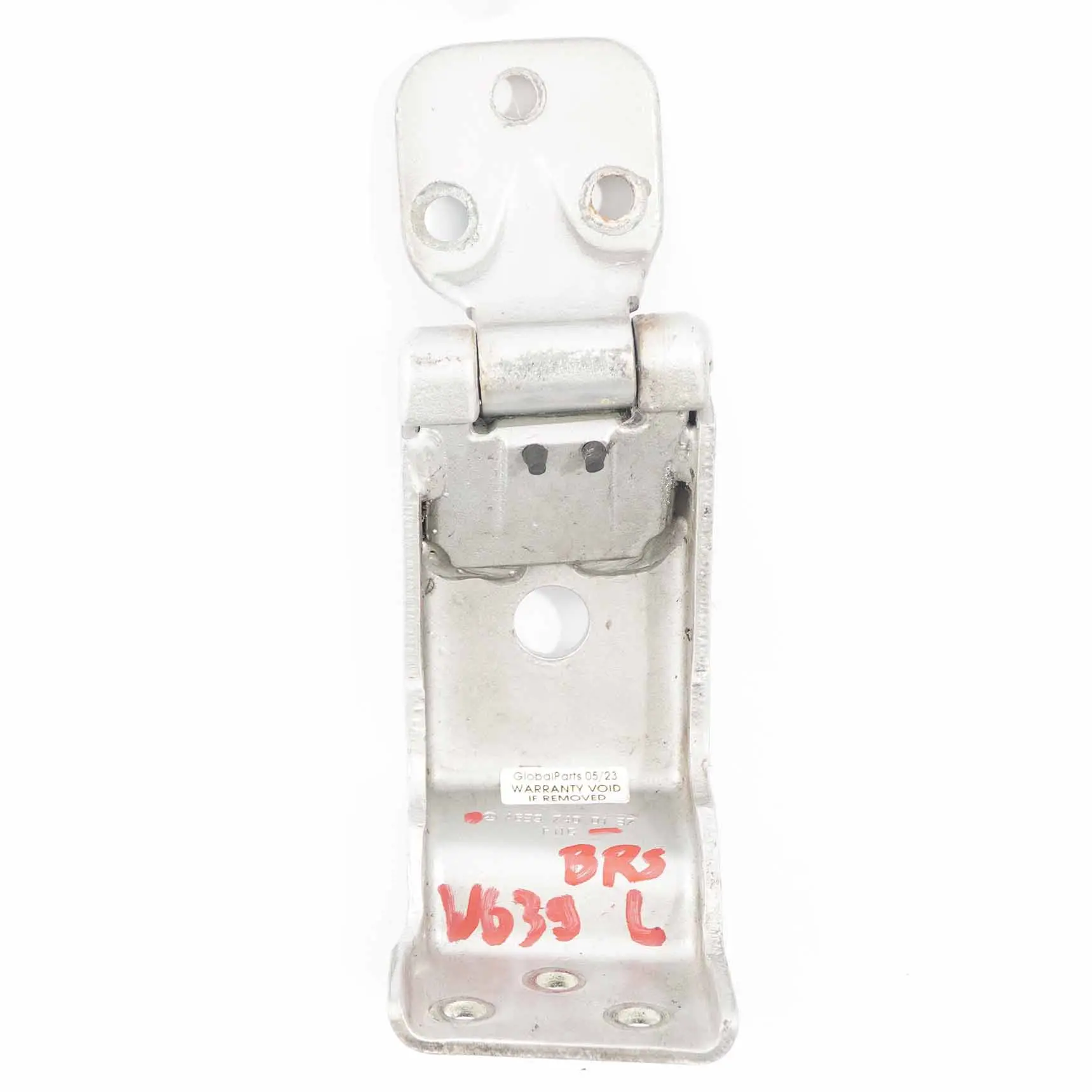 Mercedes W639 Cerniera portellone inferiore sinistro baule Argento brillante