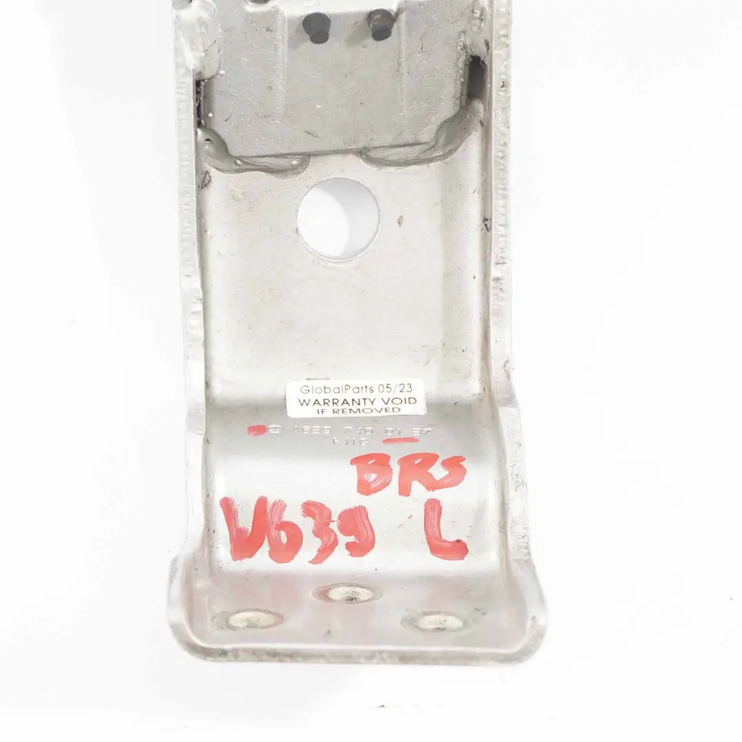 Mercedes W639 Tailgate Hinge Lower Left N/S Trunk Brilliant Silver - SKU A6397400137-BRS - Part number A6397400137