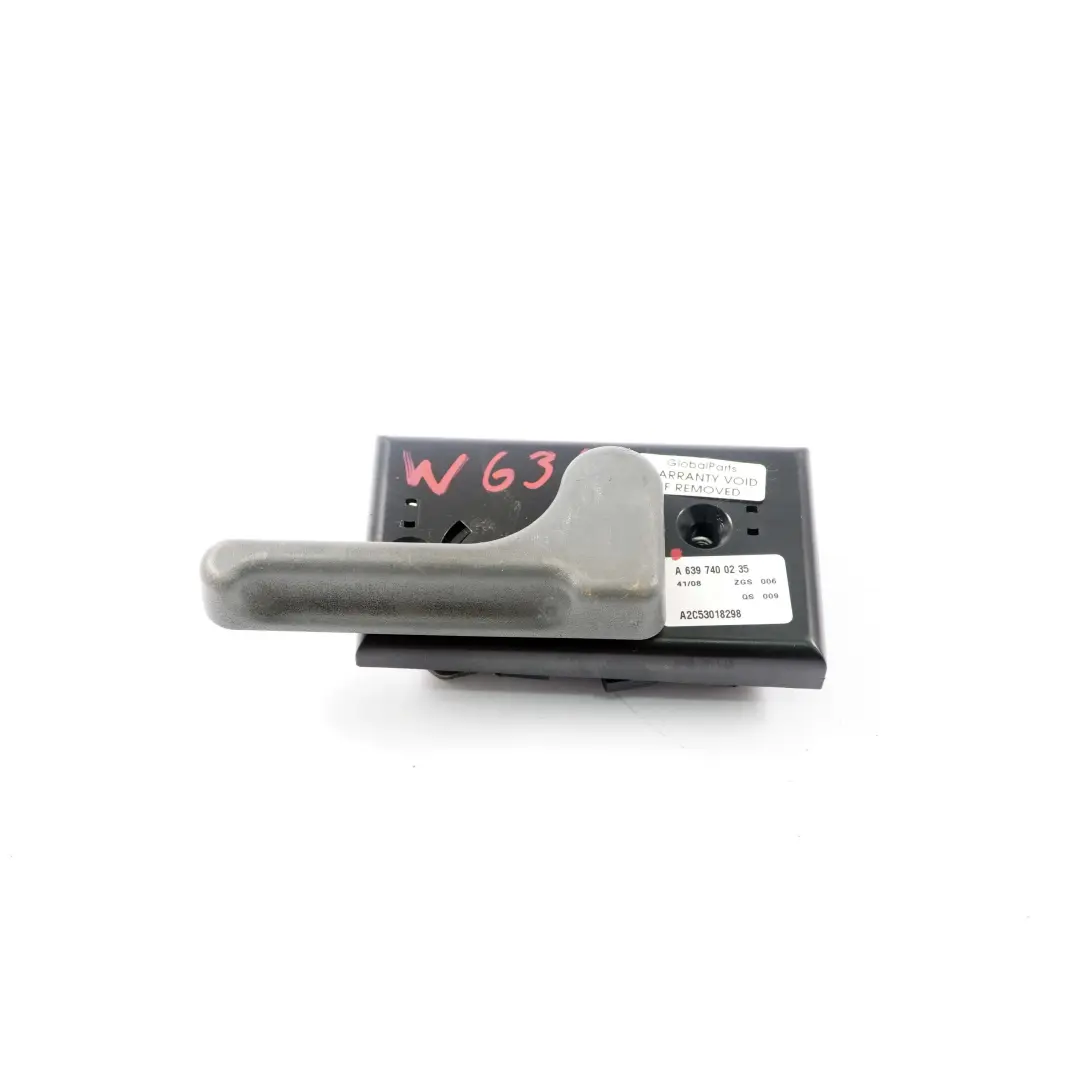 Mecanisme du loquet interieur gauche arriere pour Mercedes W639 à propos du numéro de pièce A6397400235 Mercedes W639 Mecanisme du loquet interieur gauche arriere - SKU A6397400235 - Numéro de pièce A6397400235