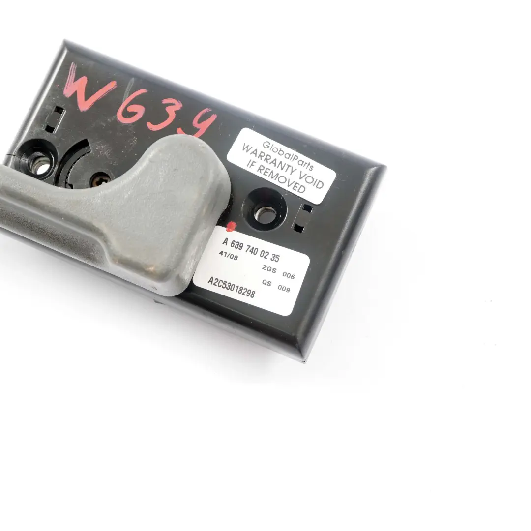 Mecanisme du loquet interieur gauche arriere pour Mercedes W639 à propos du numéro de pièce A6397400235 Mercedes W639 Mecanisme du loquet interieur gauche arriere - SKU A6397400235 - Numéro de pièce A6397400235