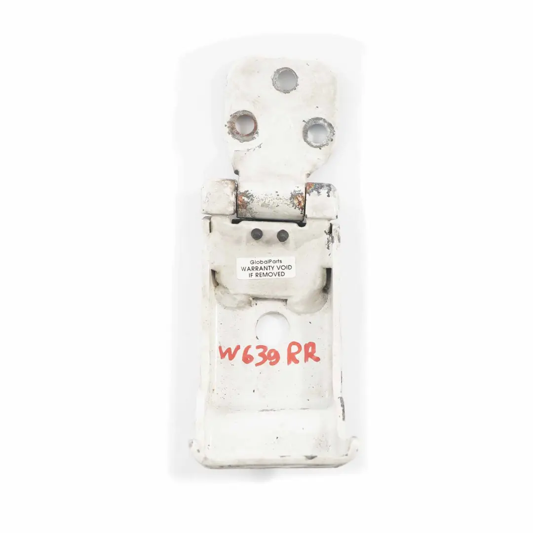 Tailgate Hinge Mercedes Vito W639 Lower Right O/S Boot Trunk Hinge Arctic White - SKU A6397400237-ARW - Part number A6397400237