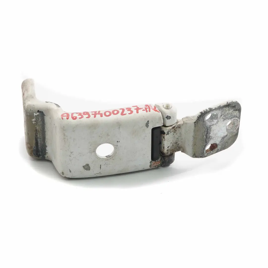 Tailgate Hinge Mercedes Vito W639 Lower Right O/S Boot Trunk Hinge Arctic White - SKU A6397400237-ARW - Part number A6397400237
