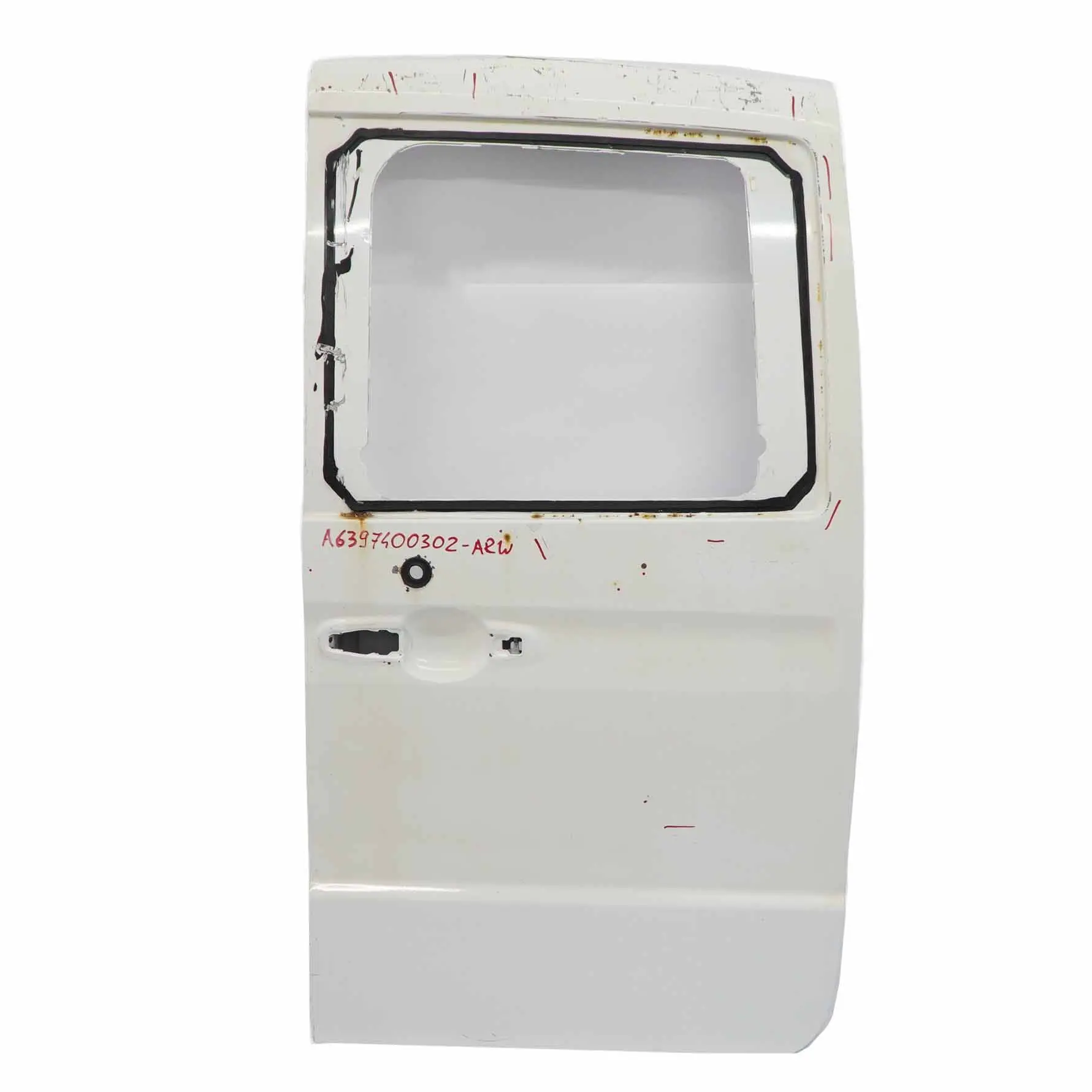 Mercedes W639 Porta Posteriore Destra Portellone Posteriore Bianco Artico - 9147