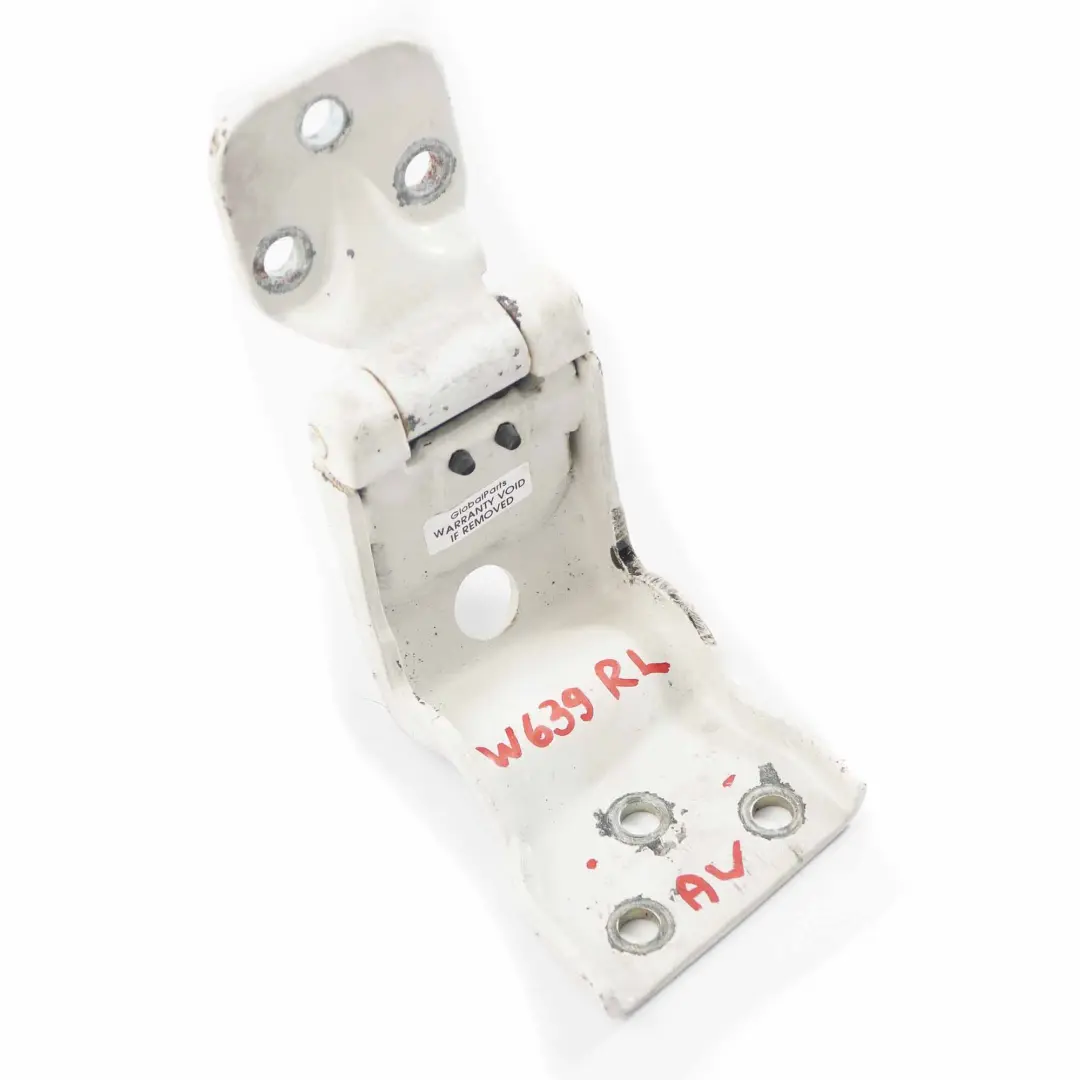 Tailgate Hinge Mercedes Vito W639 Top Left N/S Boot Trunk Hinge Arctic White - SKU A6397400337-ARW - Part number A6397400337