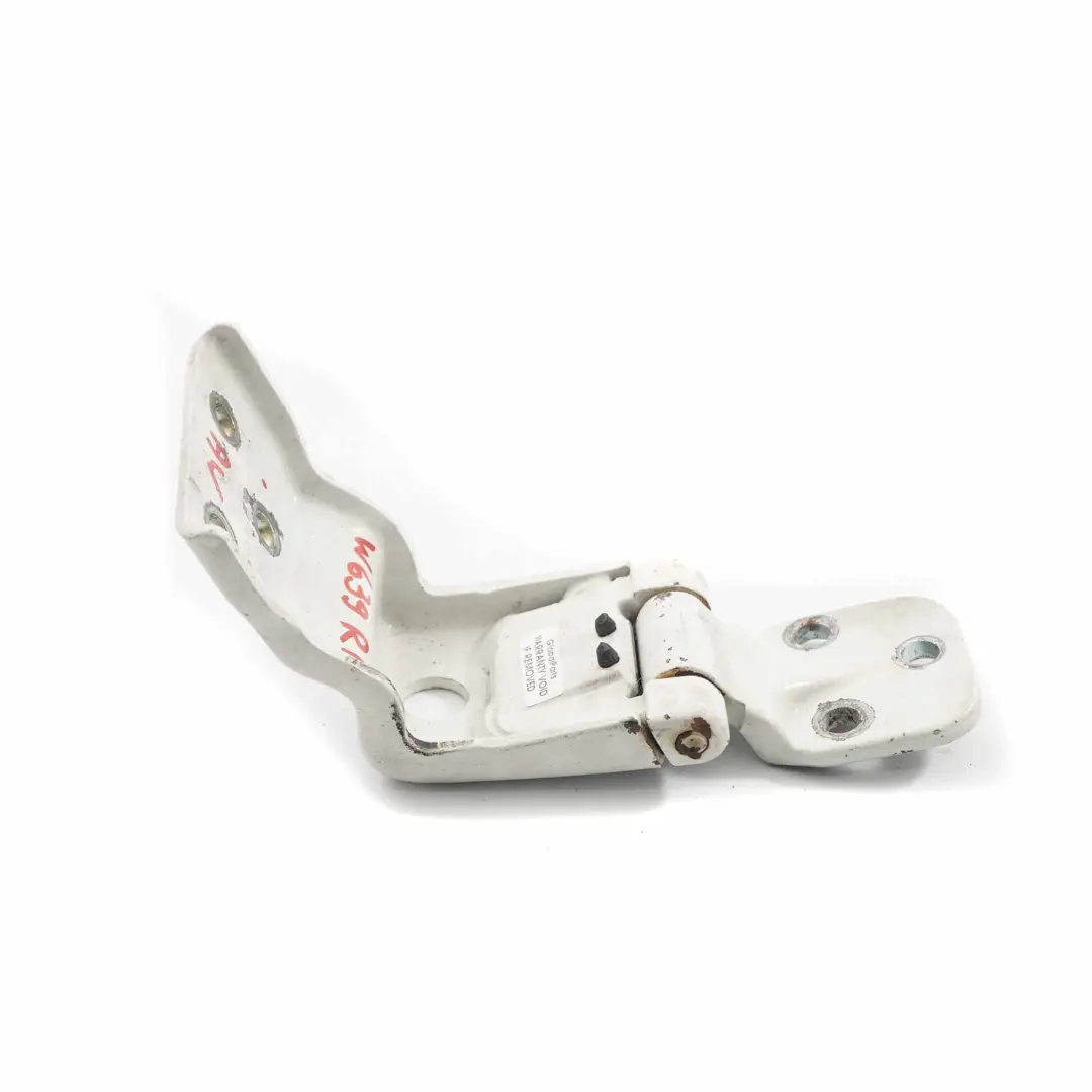 Tailgate Hinge Mercedes Vito W639 Top Left N/S Boot Trunk Hinge Arctic White - SKU A6397400337-ARW - Part number A6397400337