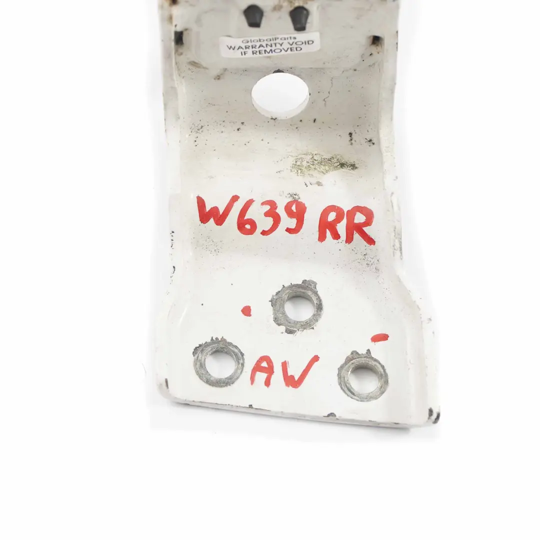 Tailgate Hinge Mercedes Vito W639 Top Right O/S Boot Trunk Hinge Arctic White - SKU A6397400437-ARW - Part number A6397400437