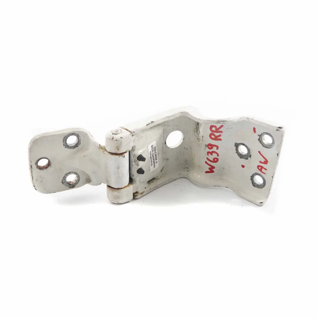Tailgate Hinge Mercedes Vito W639 Top Right O/S Boot Trunk Hinge Arctic White - SKU A6397400437-ARW - Part number A6397400437