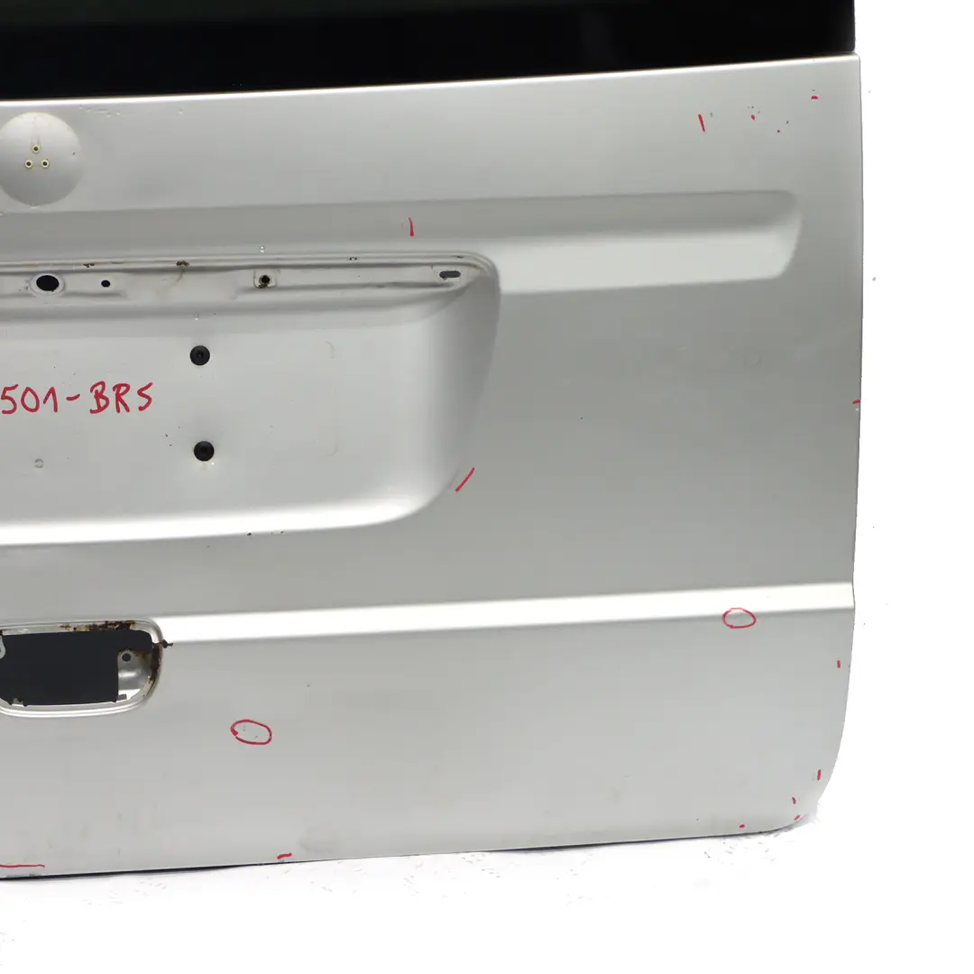 Boot Trunk Lid Brilliant Silver Metallic - 9744 to Mercedes Vito W639 Rear Tailgate with Part number A6397400501 Mercedes Vito W639 Rear Tailgate Boot Trunk Lid Brilliant Silver Metallic - 9744 - SKU A6397400501-BRS - Part number A6397400501
