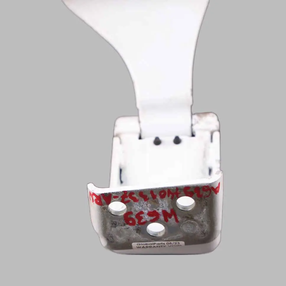 Cerniera Porta Sinistra Posteriore Baule Inferiore Bianco Artico per Mercedes W639 con numero di parte A6397401337 Mercedes W639 Cerniera Porta Sinistra Posteriore Baule Inferiore Bianco Artico - SKU A6397401337-ARW - Numero di parte A6397401337
