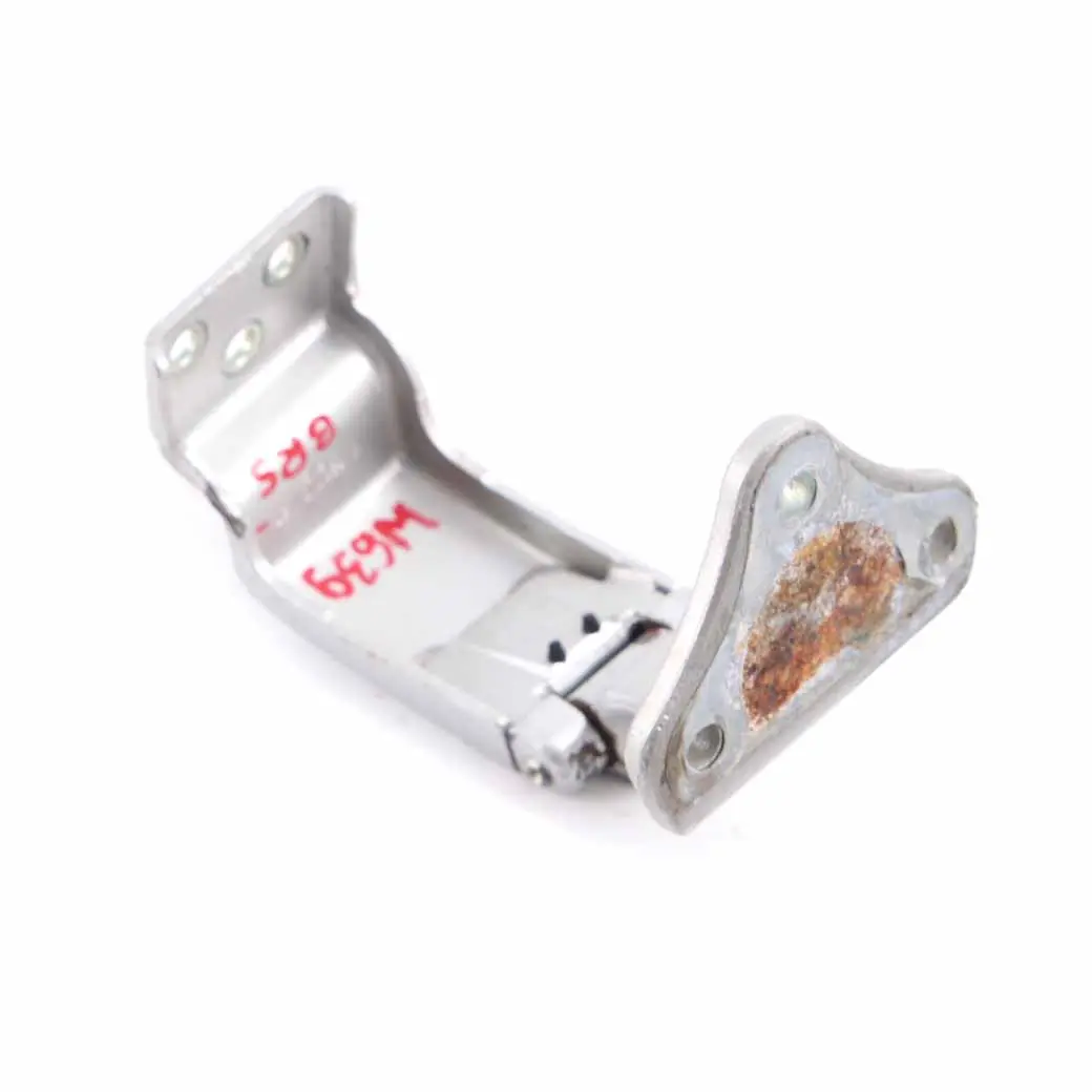 Mercedes Vito W639 Door Hinge Right O/S Rear Trunk Lower Bottom Brilliant Silver - SKU A6397401437-BRS - Part number A6397401437