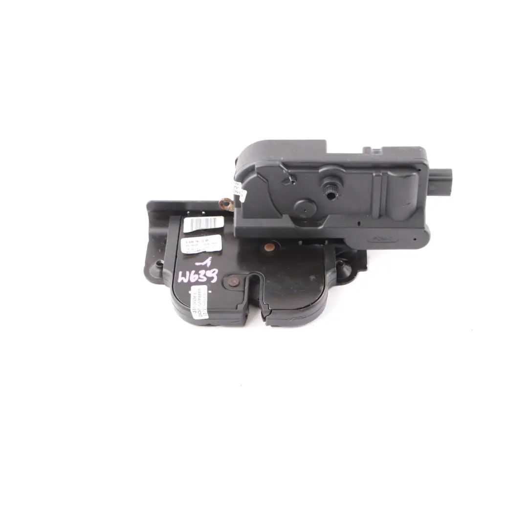 Mercedes Vito Viano W639 Tailgate Boot Lock Latch Mechanism Rear A6397401235 - SKU A6397401535-1 - Part number A6397401535