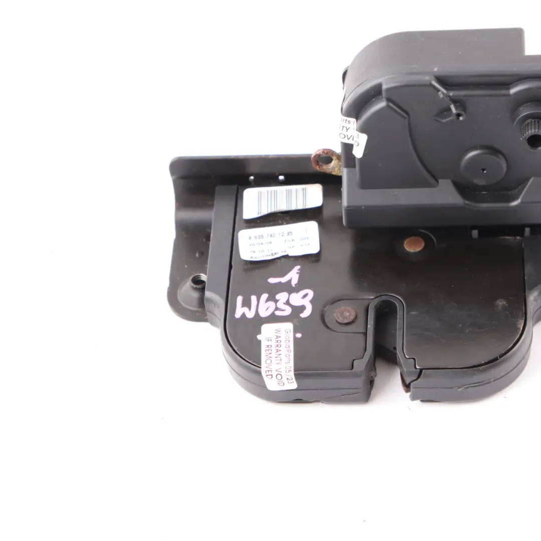 Mercedes Vito Viano W639 Tailgate Boot Lock Latch Mechanism Rear A6397401235 - SKU A6397401535-1 - Part number A6397401535