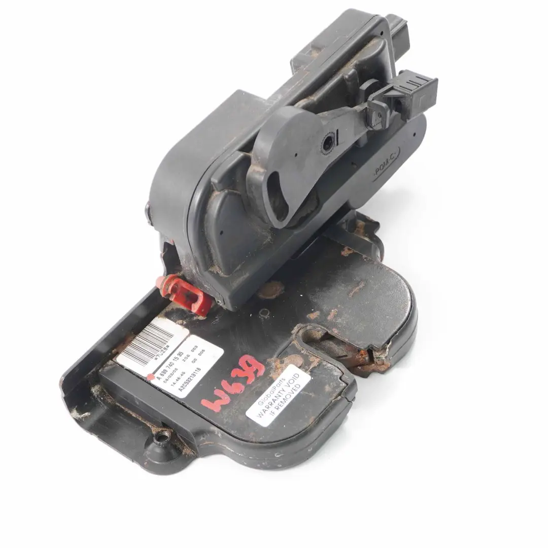 Mercedes Vito Viano W639 Tailgate Boot Lock Latch Mechanism Rear - SKU A6397401535 - Part number A6397401535