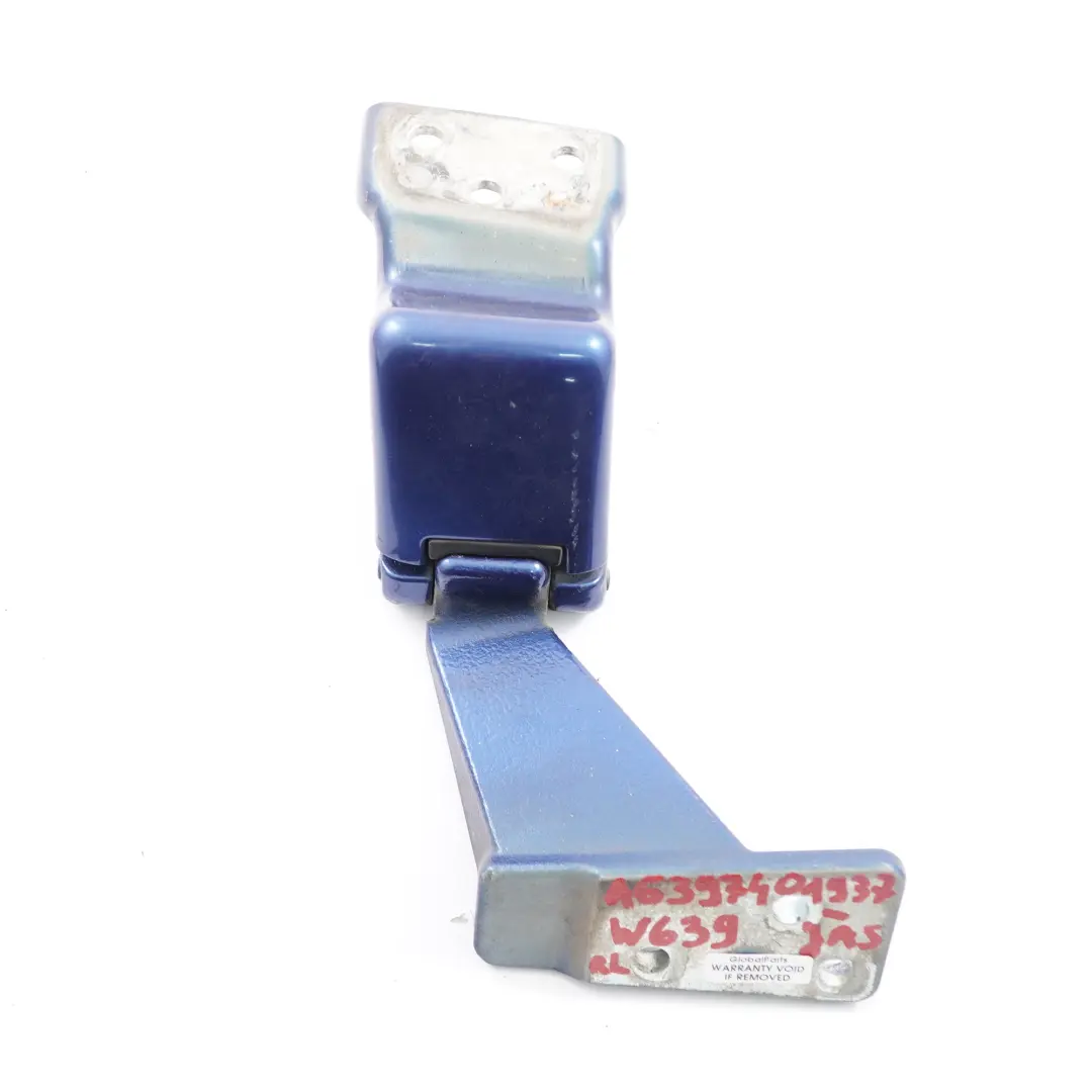Cerniera Porta Sinistra Posteriore Baule Superiore Jaspisblau Blu per Mercedes W639 con numero di parte A6397401937 Mercedes W639 Cerniera Porta Sinistra Posteriore Baule Superiore Jaspisblau Blu - SKU A6397401937-JAS - Numero di parte A6397401937