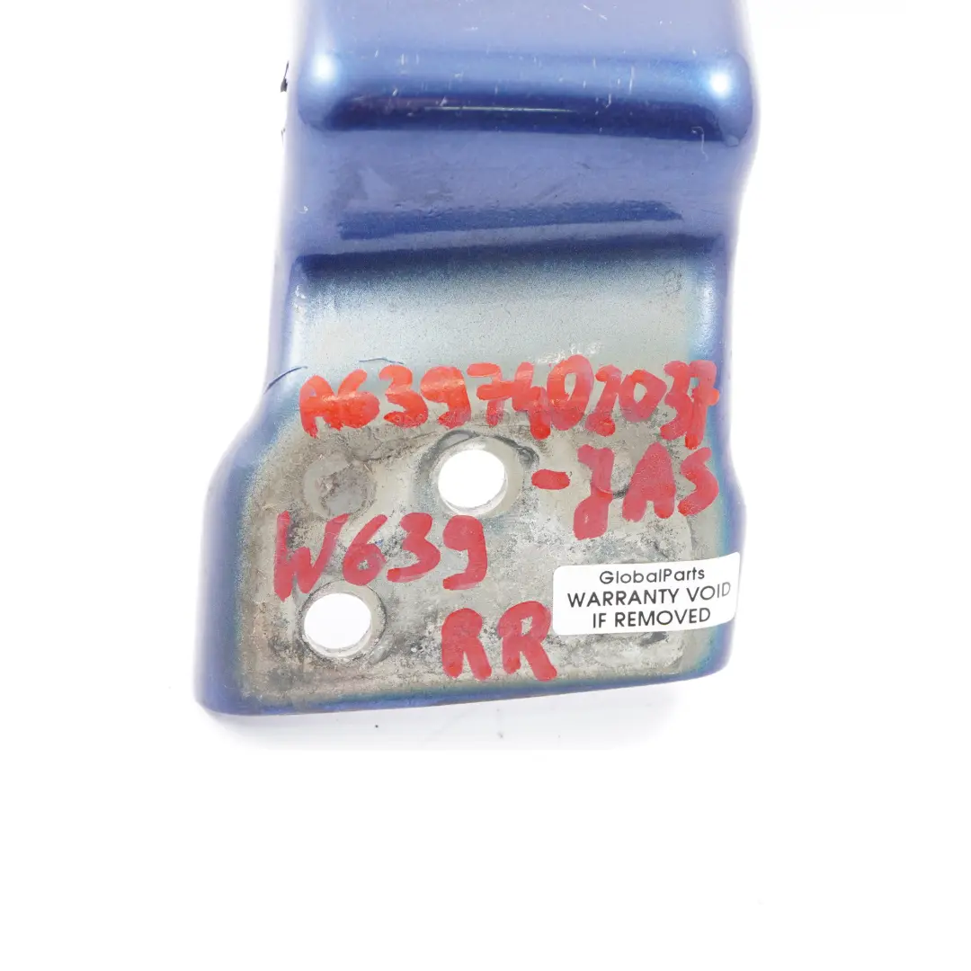 Charnière porte arrière droite coffre supérieur Jaspisblau Bleu pour Mercedes W639 à propos du numéro de pièce A6397402037 Mercedes W639 Charnière porte arrière droite coffre supérieur Jaspisblau Bleu - SKU A6397402037-JAS - Numéro de pièce A6397402037