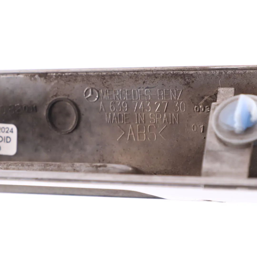 Trunk Number License Plate Lamp Cover Chrome Mercedes Vito W639 Rear - SKU A6397432730-1 - Part number A6397432730
