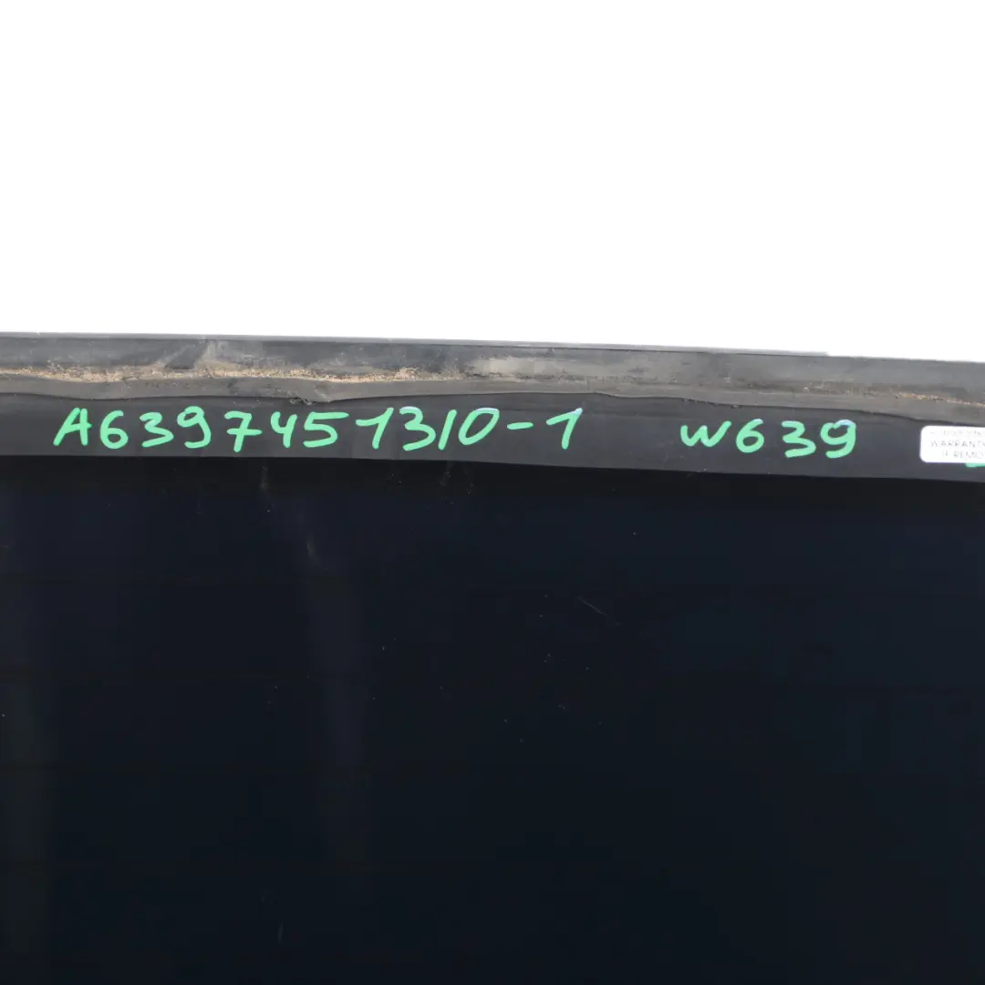 Boot Trunk Lid Tailgate Window AS2 Tinting Foil to Mercedes Vito Viano W639 Rear with Part number A6397451310 Mercedes Vito Viano W639 Rear Boot Trunk Lid Tailgate Window AS2 Tinting Foil - SKU A6397451310-1 - Part number A6397451310