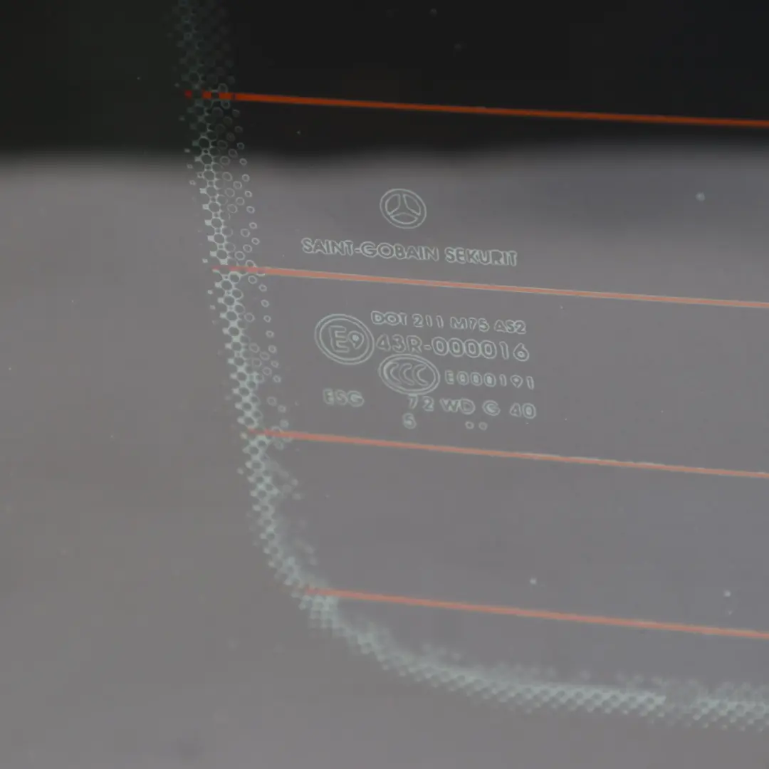 Boot Trunk Lid Tailgate Window AS2 Tinting Foil to Mercedes Vito Viano W639 Rear with Part number A6397451310 Mercedes Vito Viano W639 Rear Boot Trunk Lid Tailgate Window AS2 Tinting Foil - SKU A6397451310-1 - Part number A6397451310