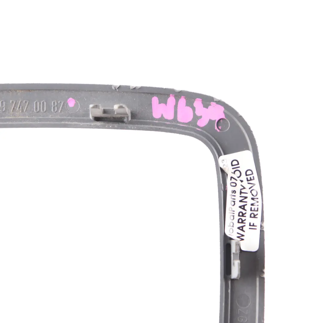 Trunk Handle Interior Trim Cover Frame Grey to Mercedes W639 Tailgate with Part number A6397470087 Mercedes W639 Tailgate Trunk Handle Interior Trim Cover Frame Grey - SKU A6397470087 - Part number A6397470087