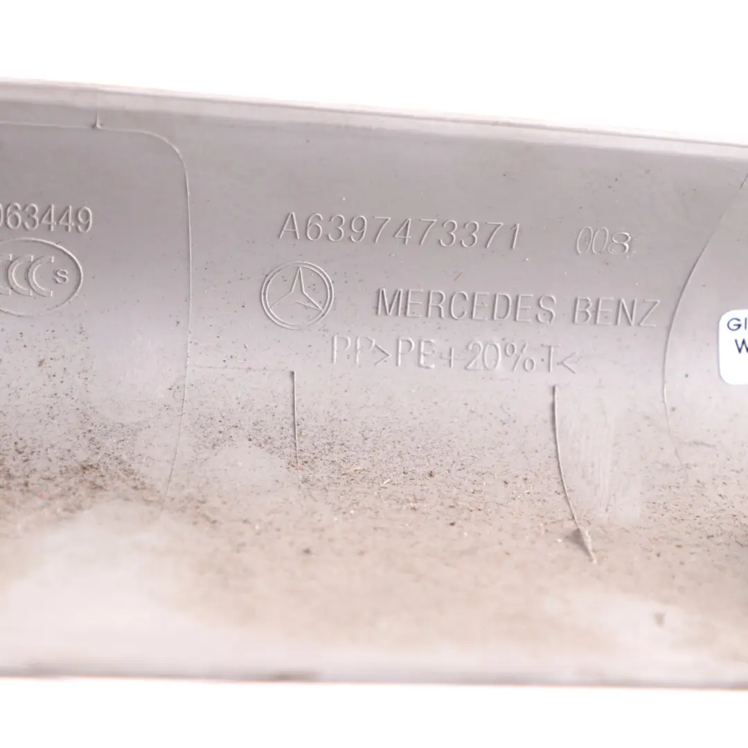 Baule Portellone posteriore superiore Rivestimento pannello per Mercedes Vito W639 con numero di parte A6397473171 Mercedes Vito W639 Baule Portellone posteriore superiore Rivestimento pannello - SKU A6397473171 - Numero di parte A6397473171