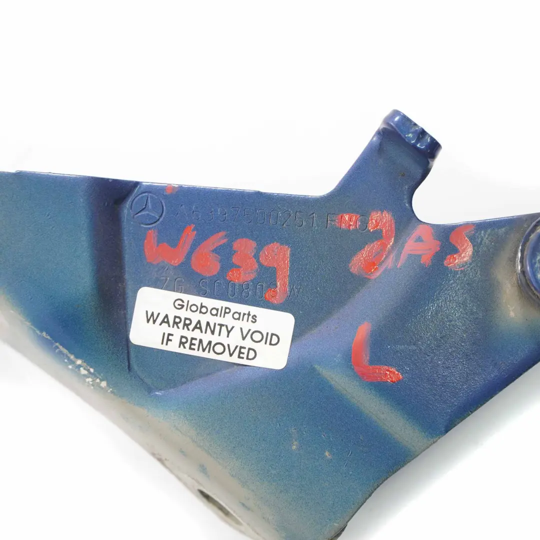 Capó Bisagra Capó Izquierda Jaspisblau Azul - 345 para Mercedes Vito W639 con número de pieza A6397500251 Mercedes Vito W639 Capó Bisagra Capó Izquierda Jaspisblau Azul - 345 - SKU A6397500251-JAS - Número de pieza A6397500251