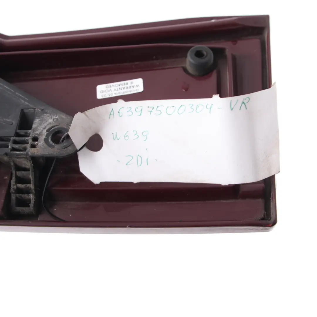 Filler Flap Mercedes Vito Viano W639 Fuel Filler Cover Trim Velvet Red 3583 to Fuel with Part number A6397500304 Fuel Filler Flap Mercedes Vito Viano W639 Fuel Filler Cover Trim Velvet Red 3583 - SKU A6397500304-VR - Part number A6397500304