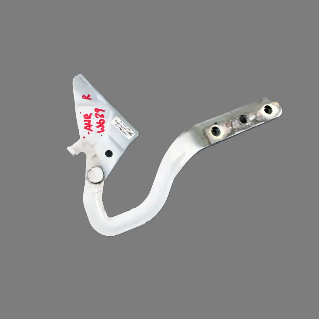 Mercedes Vito W639 Charniere de capot droit blanc arctique - 9147 - SKU A6397500351-ARW - Numéro de pièce A6397500351