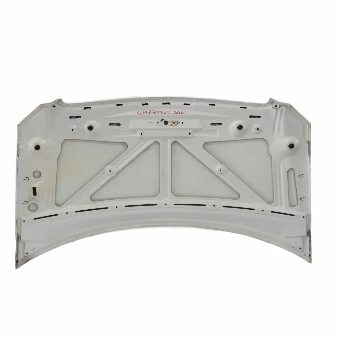 Maska Silnika Arctic White 9147 do Mercedes Vito W639 o numerze A6397500502 Mercedes Vito W639 Maska Silnika Arctic White 9147 - SKU A6397500502-ARW6 - Numer Części A6397500502