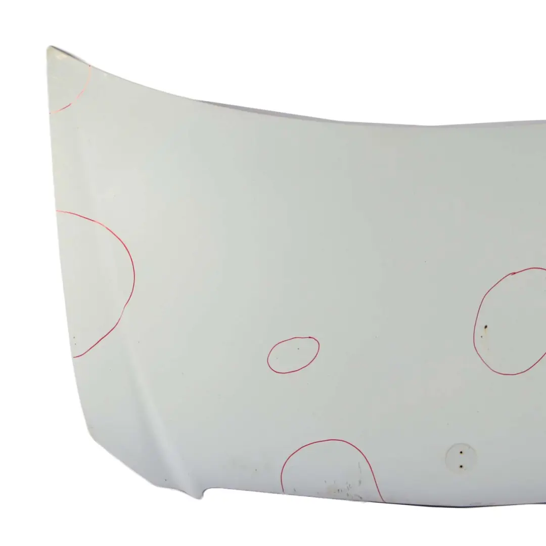 Mercedes Vito Viano W639 Hood Bonnet Trim Covering Panel Arctic White - 9147 - SKU A6397500502-ARW - Part number A6397500502