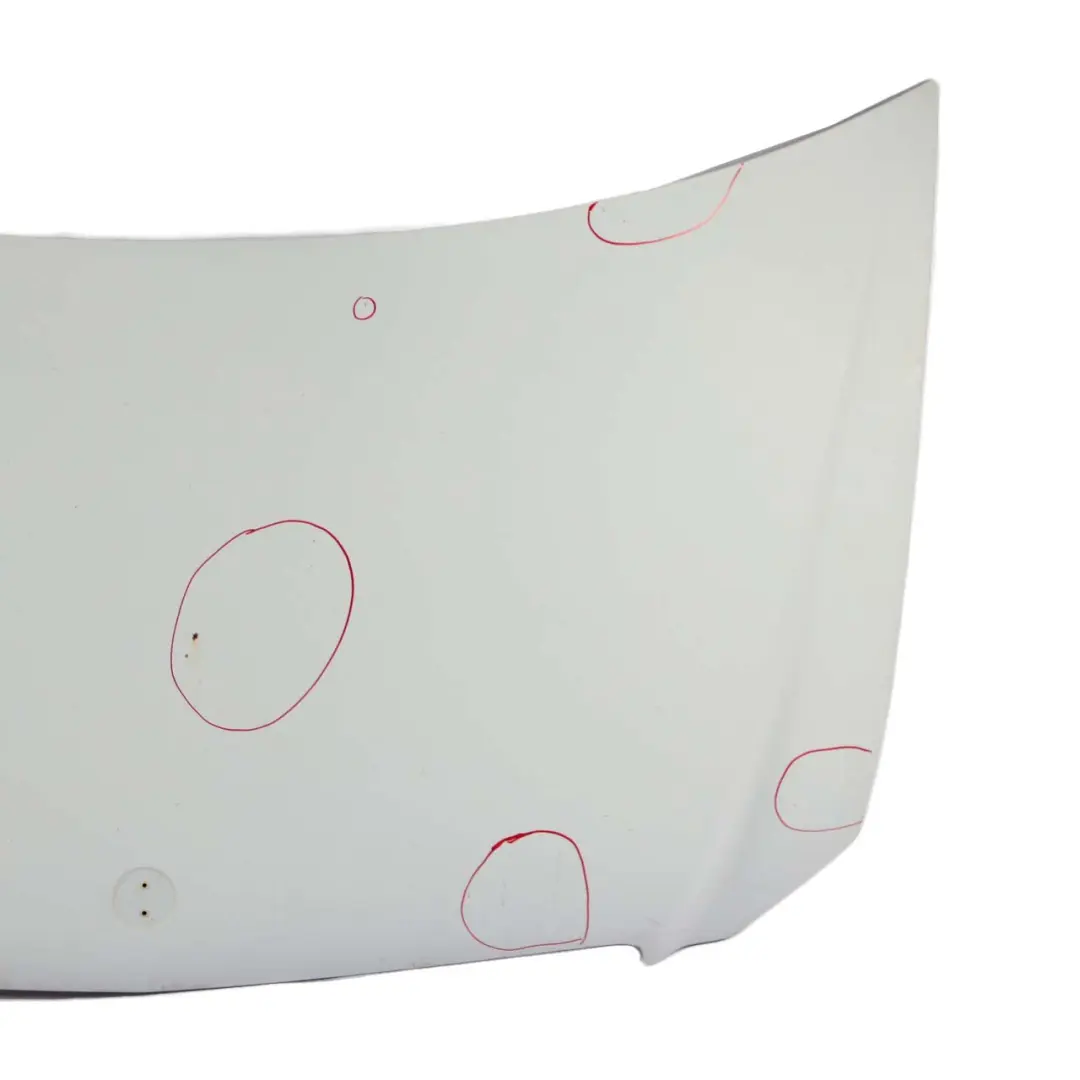 Hood Bonnet Trim Covering Panel Arctic White - 9147 to Mercedes Vito Viano W639 with Part number A6397500502 Mercedes Vito Viano W639 Hood Bonnet Trim Covering Panel Arctic White - 9147 - SKU A6397500502-ARW - Part number A6397500502