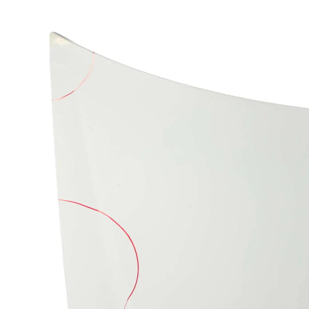 Hood Bonnet Trim Covering Panel Arctic White - 9147 to Mercedes Vito Viano W639 with Part number A6397500502 Mercedes Vito Viano W639 Hood Bonnet Trim Covering Panel Arctic White - 9147 - SKU A6397500502-ARW - Part number A6397500502