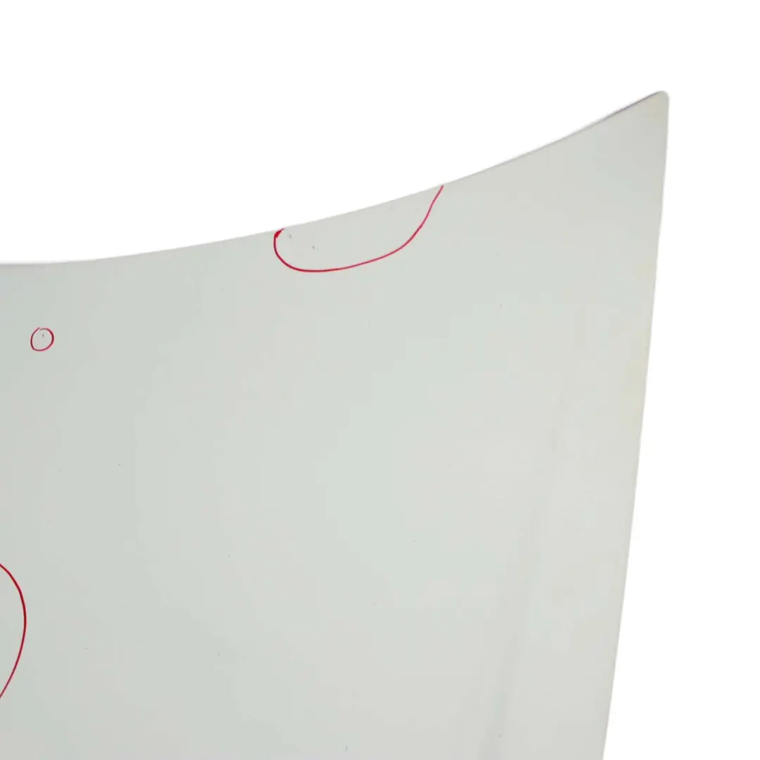 Hood Bonnet Trim Covering Panel Arctic White - 9147 to Mercedes Vito Viano W639 with Part number A6397500502 Mercedes Vito Viano W639 Hood Bonnet Trim Covering Panel Arctic White - 9147 - SKU A6397500502-ARW - Part number A6397500502