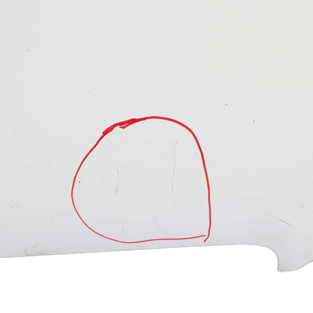 Hood Bonnet Trim Covering Panel Arctic White - 9147 to Mercedes Vito Viano W639 with Part number A6397500502 Mercedes Vito Viano W639 Hood Bonnet Trim Covering Panel Arctic White - 9147 - SKU A6397500502-ARW - Part number A6397500502