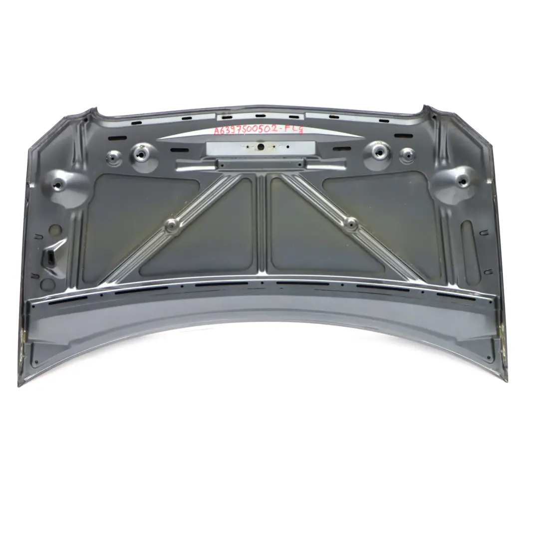 Mercedes W639 Maska Silnika Flint Grey Szary Metalik - 368 - SKU A6397500502-FLG - Numer Części A6397500502
