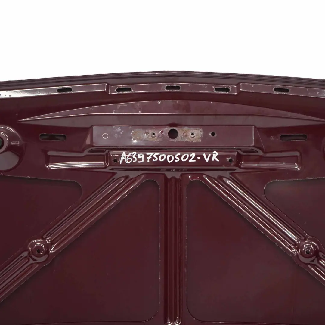 Maska Silnika Velvet Red - 3583 do Mercedes Vito W639 o numerze A6397500502 Mercedes Vito W639 Maska Silnika Velvet Red - 3583 - SKU A6397500502-VR - Numer Części A6397500502