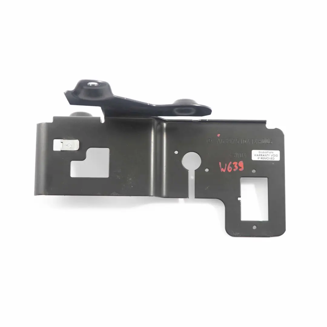 Hood Bonnet OBD Cable Connector Support Bracket to Mercedes Vito W639 with Part number A6397510414 Mercedes Vito W639 Hood Bonnet OBD Cable Connector Support Bracket - SKU A6397510414 - Part number A6397510414