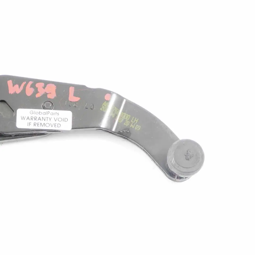 Mercedes Vito W639 Puerta Corredera Trasera Superior Izquierda Rodillo Bisagra - SKU A6397600000 - Número de pieza A6397600000