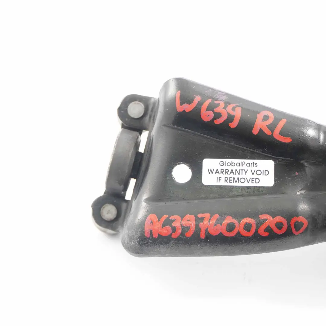 Mercedes Vito W639 Porte Arrière Coulissante Gauche Charnière - SKU A6397600200 - Numéro de pièce A6397600200